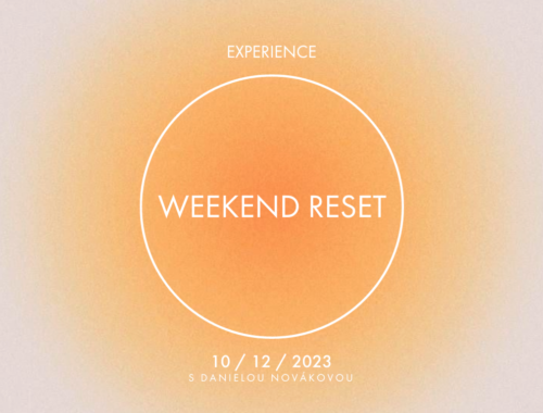 10.12. WEEKEND RESET [S TVOŘIVOU DÍLNOU]